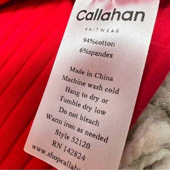 Callahan x REVOLVE Women's Mimi Halter Tank in Red Small - Picture 11 of 11